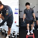 Getting a solid pre-race weekend workout in too